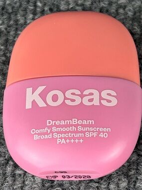 Kosas Dreambeam Silicone-Free Mineral Sunscreen SPF 40 15 ml Travel Sample Size
